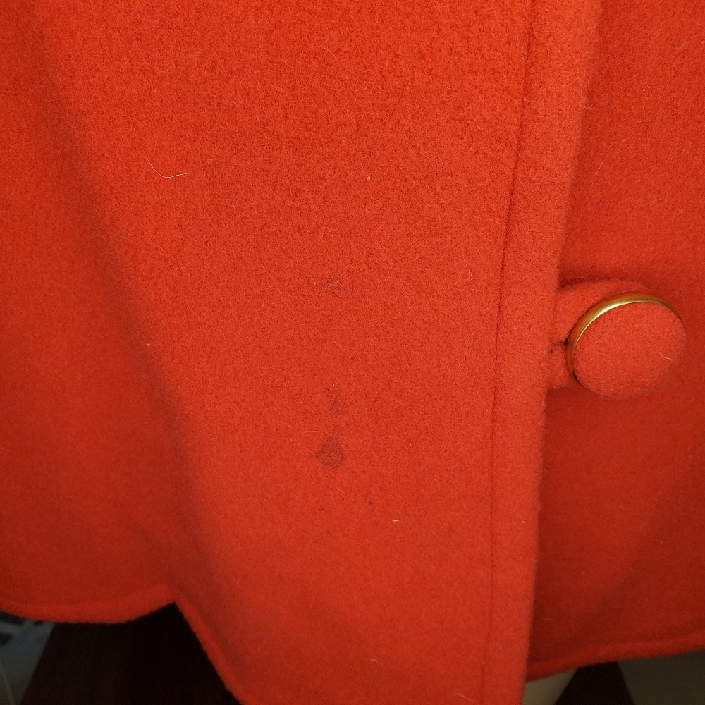 ❤️Host Pick❤️Vintage Gorgeous Red Coat - Picture 5 of 10